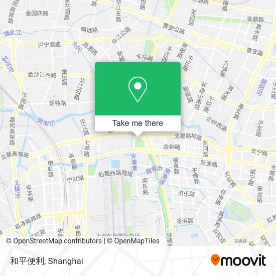 和平便利 map