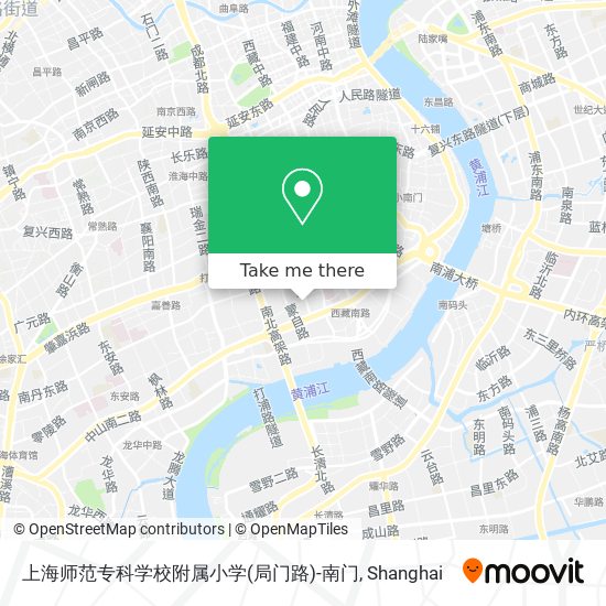 上海师范专科学校附属小学(局门路)-南门 map