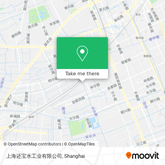 上海还宝水工业有限公司 map