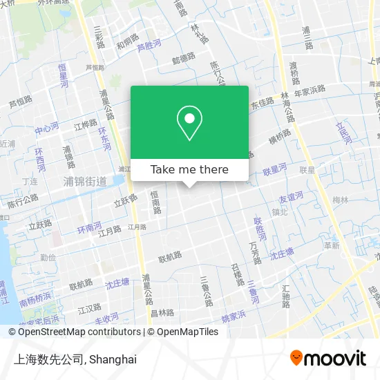 上海数先公司 map