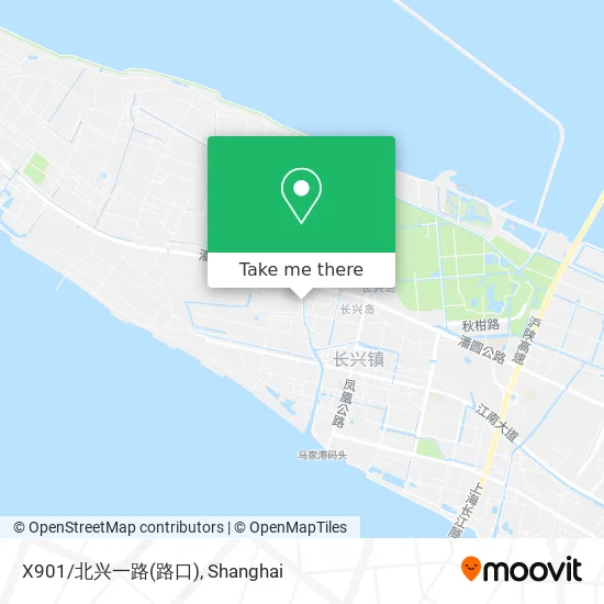 X901/北兴一路(路口) map