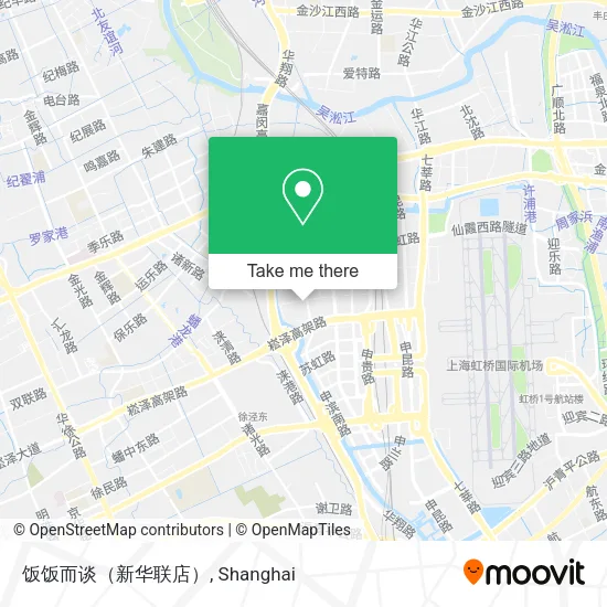饭饭而谈（新华联店） map