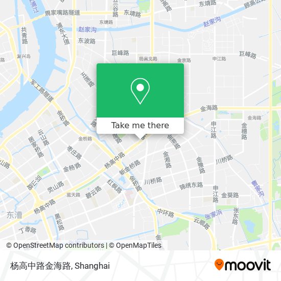 杨高中路金海路 map