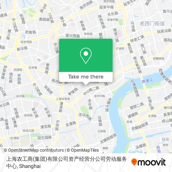 上海农工商(集团)有限公司资产经营分公司劳动服务中心 map