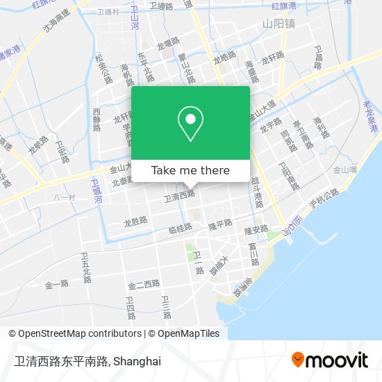 卫清西路东平南路 map