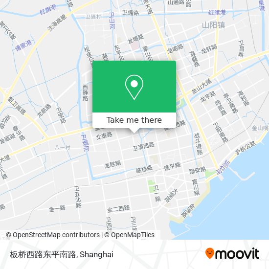 板桥西路东平南路 map