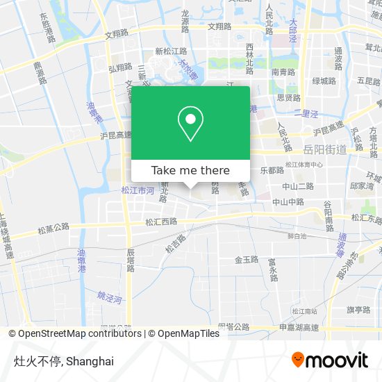 灶火不停 map