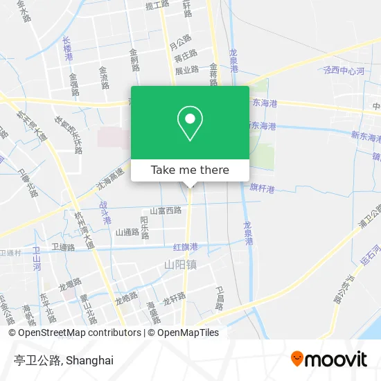 亭卫公路 map
