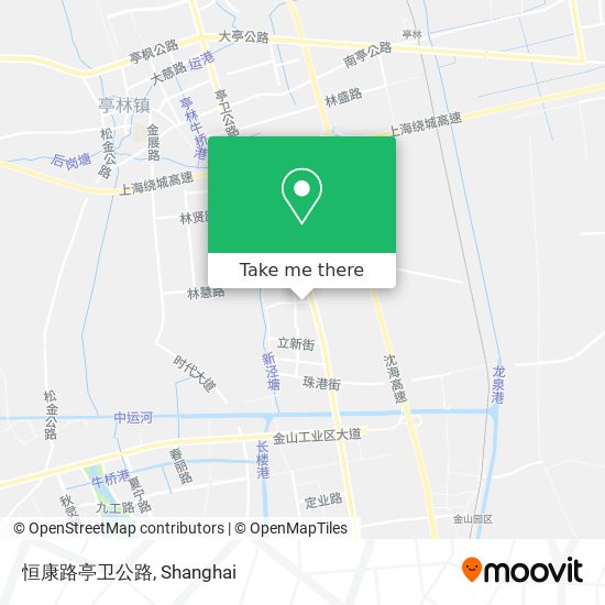 恒康路亭卫公路 map