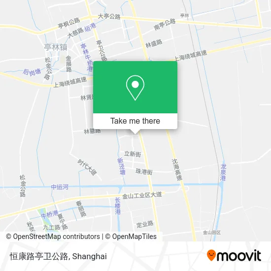 恒康路亭卫公路 map
