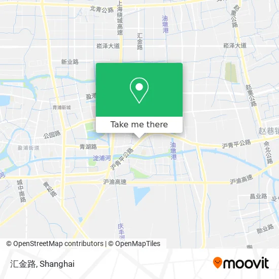 汇金路 map