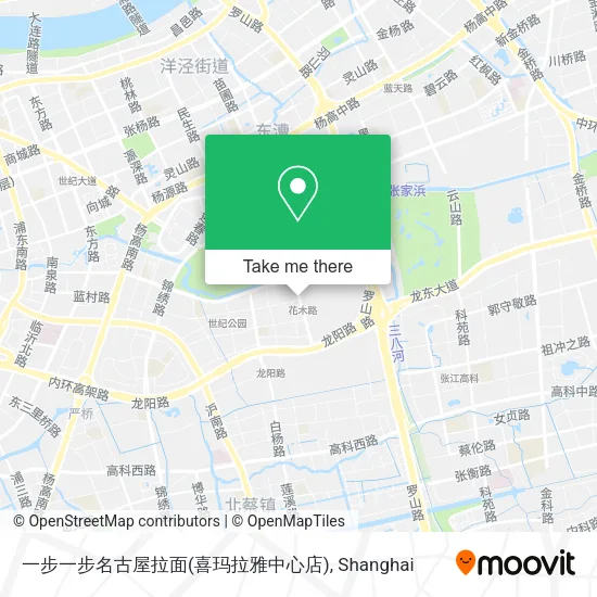 一步一步名古屋拉面(喜玛拉雅中心店) map