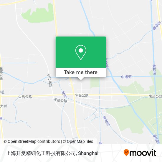 上海开复精细化工科技有限公司 map