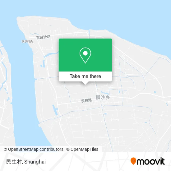 民生村 map