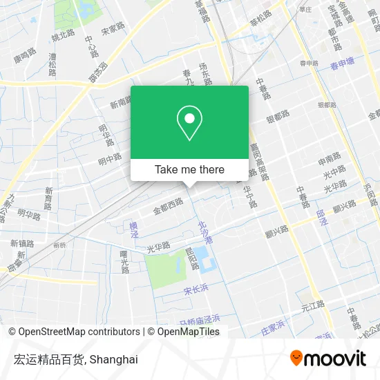 宏运精品百货 map