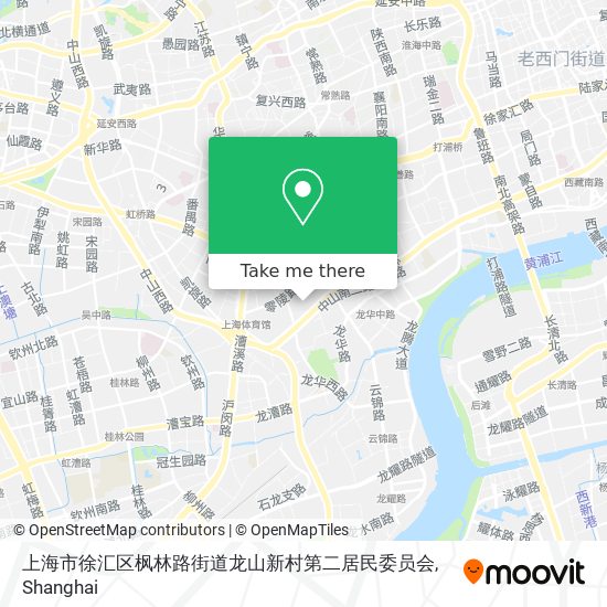 上海市徐汇区枫林路街道龙山新村第二居民委员会 map