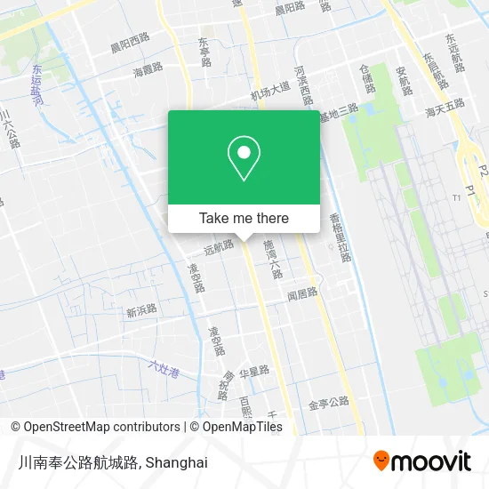 川南奉公路航城路 map