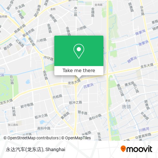 永达汽车(龙东店) map