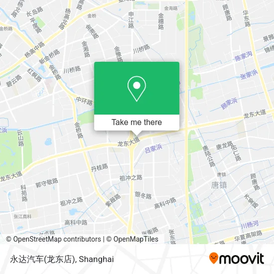 永达汽车(龙东店) map