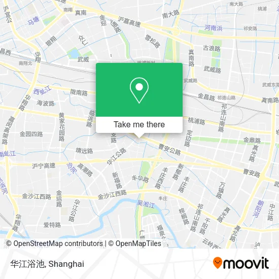 华江浴池 map
