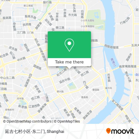 延吉七村小区-东二门 map