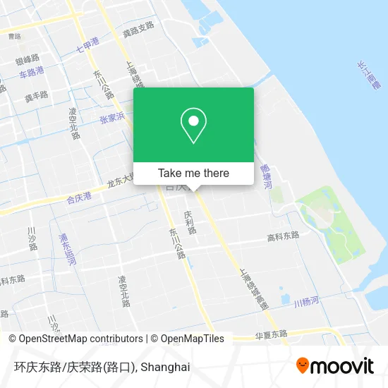 环庆东路/庆荣路(路口) map