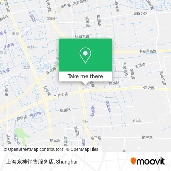 上海东神销售服务店 map