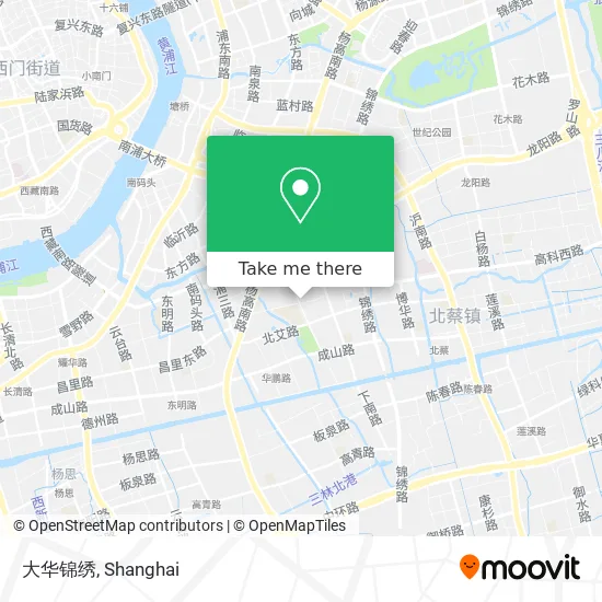 大华锦绣 map