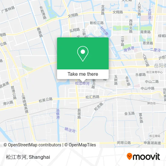 松江市河 map