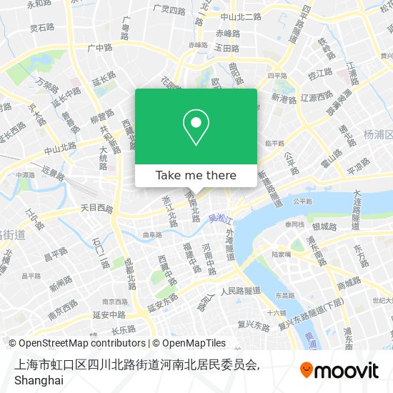 上海市虹口区四川北路街道河南北居民委员会 map
