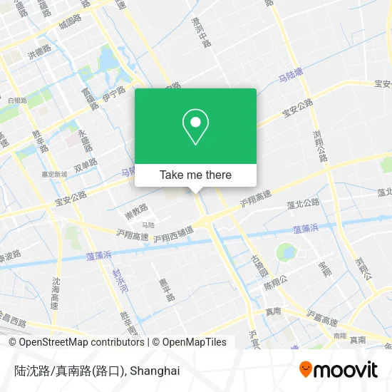 陆沈路/真南路(路口) map