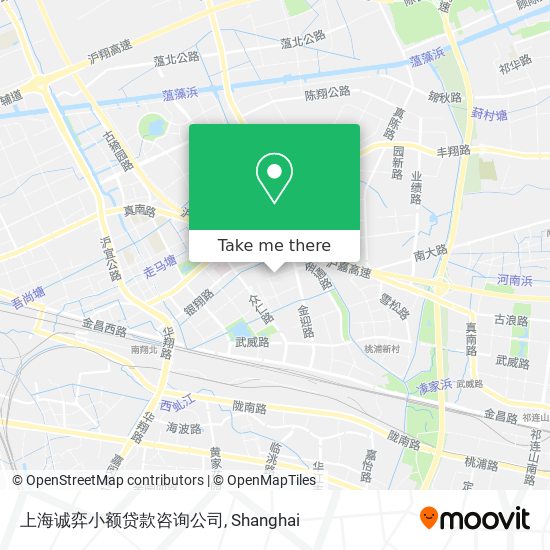 上海诚弈小额贷款咨询公司 map