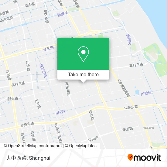 大中西路 map