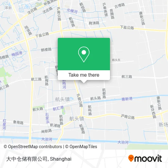 大中仓储有限公司 map