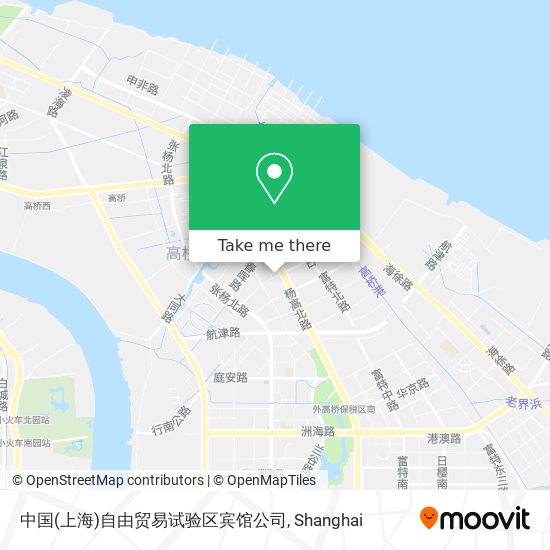 中国(上海)自由贸易试验区宾馆公司 map