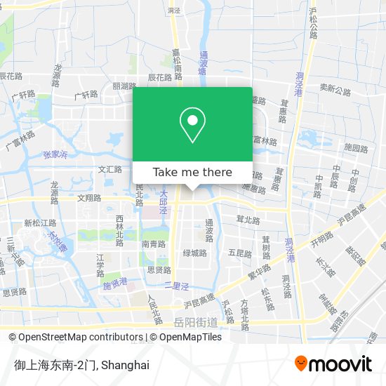 御上海东南-2门 map