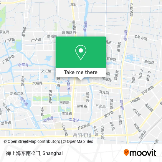 御上海东南-2门 map