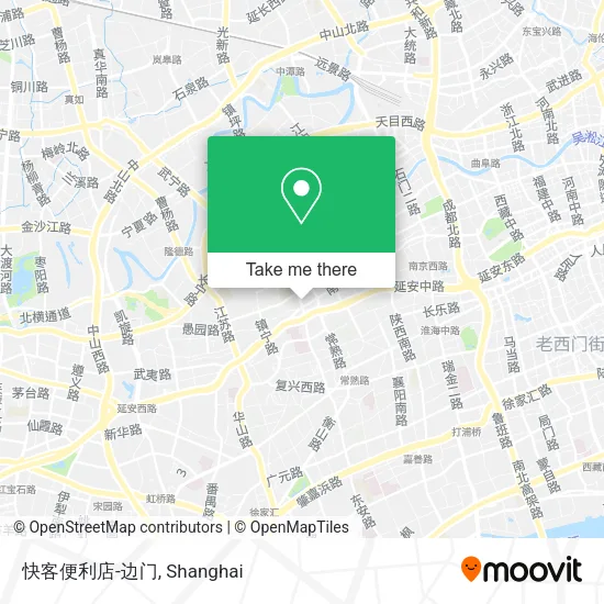 快客便利店-边门 map