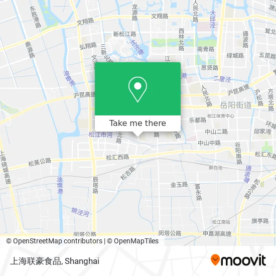 上海联豪食品 map