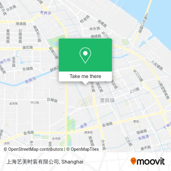 上海艺美时装有限公司 map