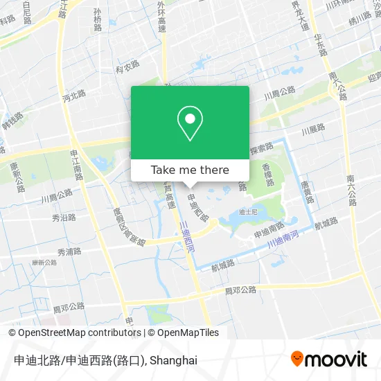 申迪北路/申迪西路(路口) map