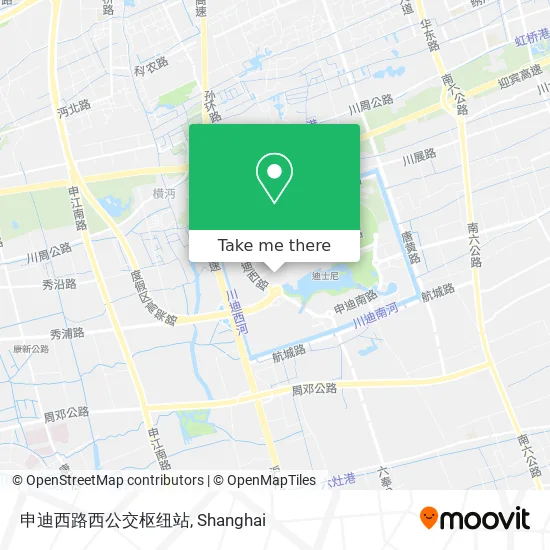 申迪西路西公交枢纽站 map