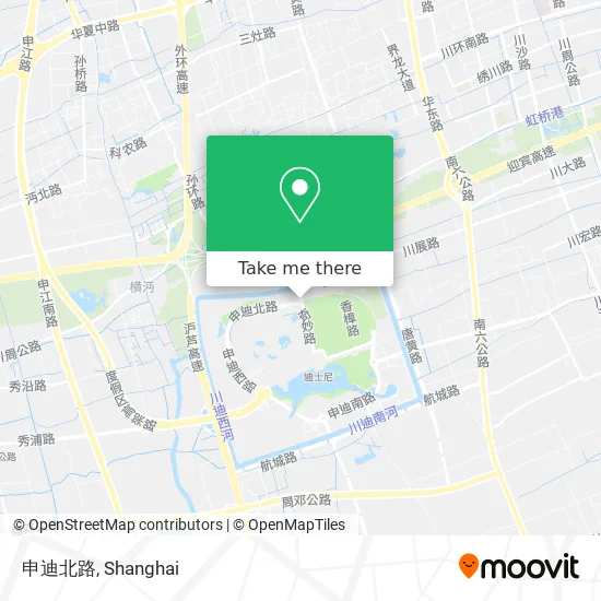 申迪北路 map