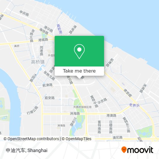 申迪汽车 map