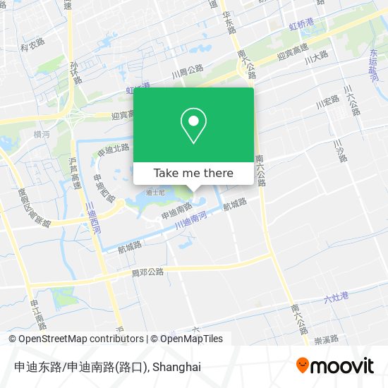 申迪东路/申迪南路(路口) map