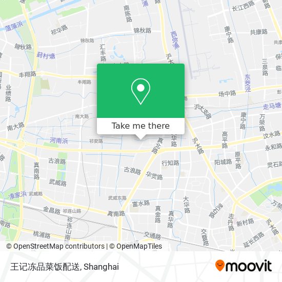 王记冻品菜饭配送 map