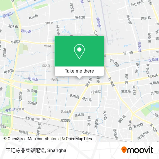 王记冻品菜饭配送 map