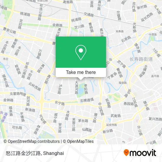 怒江路金沙江路 map