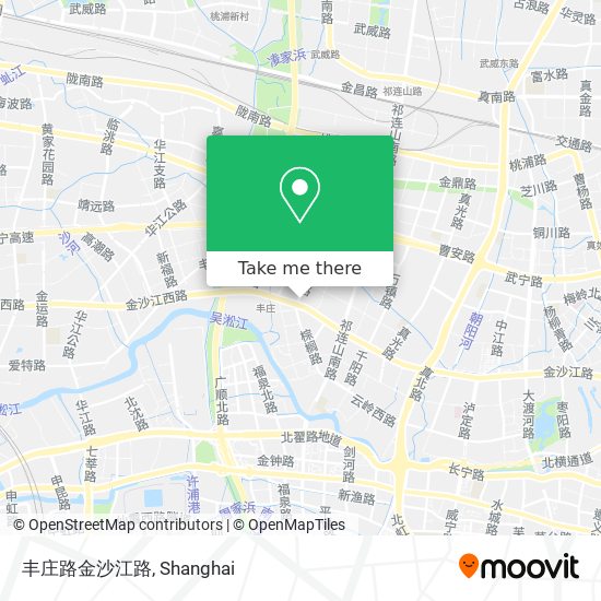 丰庄路金沙江路 map