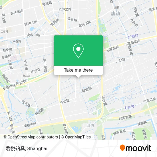 君悦钓具 map
